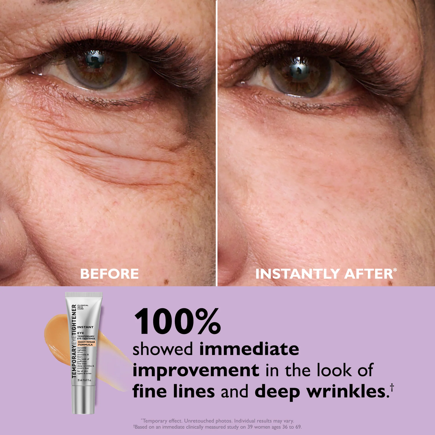 Final 3 Hours: 80%OFF🔥 Instant Eye Tightener Easy-Wear Formula With Brush Free!